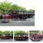 Kids Riding Tourist trackless Train, Plaza train, diesel road train