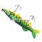 8Colors12.5cm Outdoor Fishing Lures Crank Bait with 2 Hook ABS Verisimilar hard bait Simulation Fishing Tackle Artificial Bait