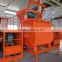 Operating convenient foam concrete mobile plant for making blocks