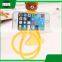 plastic cartoon flexible folding telescopic foldable desktop pad cell mobile phone bracket stand support holder with clip