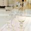 Home wedding table decor high transparent flower arranging glass containers