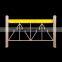 metal balcony railing,led plastic rail, coloful fence