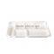 disposable sugarcane 6 compartment shallow tray 320x225x30 ST010