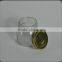 Hotsale 280ml glass jar with metal lid for sale