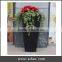 customized long Rectangular metal flower box Planter