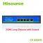 Hisource 4+1 built-in 250m long distance POE Switch for Mikrotik/UBNT wifi AP CPE Router