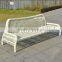 2016 home garden wicker rattan aluminum frame sofa set