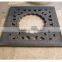 casting grey iron square tree grating,metal casting tree grating wholesales