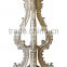MM-1454-02 Antique decorative wedding flower standers in sliver finish
