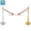 Ball top velvet rope stand
