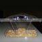 Custom clear acrylic bird feeder