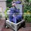 led resin indoor decoration/ resin water fountain with led light