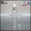130ml  best sellers cosmetic water toner clear spray bottle high quality round shoulder pet plastic bottle spray cheapest