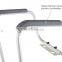Adjustable Metal White Stand Alone Toilet Safety Rails