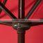 Garden Red Rectangular Market Outdoor Table Patio Umbrella
