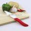Red Handle Ceramic Peeling Knife for Fruits/ Vegetables