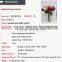 Newest design bouquet wedding real touch silk artificial flower rose
