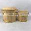 Custom Luxury Japanese Style Barrel For Rice Storage Wooden Bucket