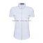 Short sleeved women's shirts, 2017 spring summer fashion, OL pure color square collar, self-cultivation leisure shirt, custom