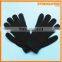 Ladies and Girls black Cotton Knitted magic Gloves for sale 150706V