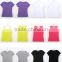 t shirt/t shirt with wholesale price /shirts for lady