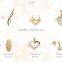Combo Jewelry For USD $ 150 with Free Shipping Consist Of Designer Mixed Gold Plated Collection of 32 Unique Designs