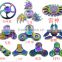 new design rainbow color hand fridget spinners dazzle color metal finger spinners toys colorful hand spinner relax toys gifts