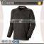factory price blend knit stripe slim fit pullover mens black v neck sweater