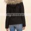 Runwaylover EY0986C Fashion Woman Clothes Fur Collar Women Winter Thick Padded Parka Jacket