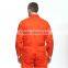 Juqian China quality professional workwear uniform manufcturer orange black Breathable mens overall uniform