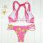 Polyester Bikini different size for choice & padded blue girls swimwear 59377