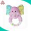 Soft stuffed plush baby rattle toys manufacture rattle toy for baby