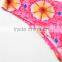 Spandex/Polyester Custom Sublimation Printing Women Swimwear With Crossed Straps At Back
