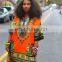 African Shirt Dashiki Print Men Women Succunct Hippie Top Blouse Tribal Free Size Mexican Hippie Blouse Caftan Hippie Boho Dress