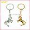 Custom Zinc Alloy Metal Horse Animal Keychains