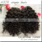 Top quality high quality 7A grade 1005 unprossed double drawn soft thick viegin human peruvian hair weaving kinky curly
