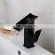 Bathroom ORB Antique Single Handle Sensor LED Waterfall Basin Faucet
