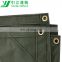 army green color canvas tarpaulin truck cover