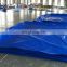 polyester coated PVC waterproof tarpaulin blue color for swimming pool