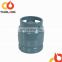 3kg Propane butane portable lpg cylinder empty lpg gas cylinder with valve and burner head for camping