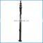 floor mounted 1-40m height Portable winch crank telescopic mast