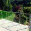 Factory wholesale price framed glass balcony railing with stainless steel glass clamps