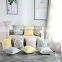 18x18 cotton canvas Custom embroidery couch throw pillow covers