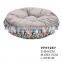 Factory Wholesale Printing Soft Warm Plush Dog Bed