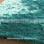 SHAGGY SOLID 150D SILKY RUG - TEAL BLUE