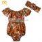 Girl Valentine's Crushed Velvet Playsuit Baby Boho Off Shoulder Jumpsuit Baby Boutique Wholesale