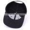 Custom blank woven label cap snap back hat
