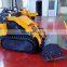 ce epa approved mini wheel loader with backhoe