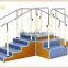 Three-direction training stairs physical therapy for disabled