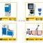 Safety helmet impact testing machine